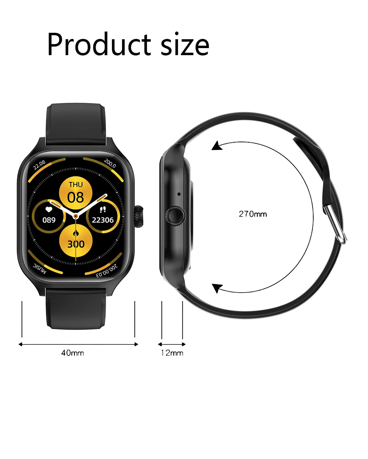 Cheap Android Reloj Smartwatch GTS4 Montre Connecte Stainless Steel Strap Fashion Relojes Smart Watch 2024 for Men Women