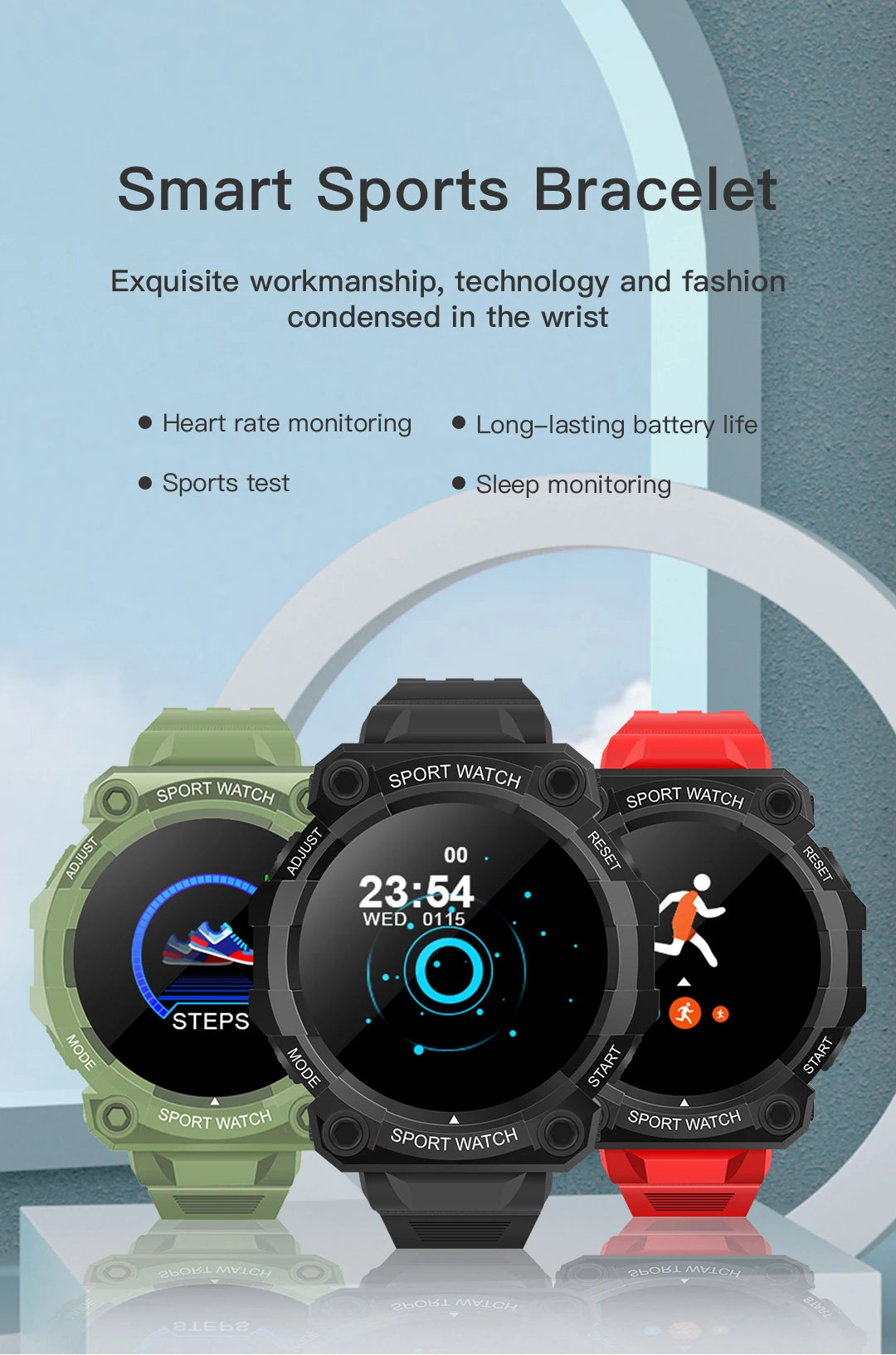 Y56 Smart Watch Bluetooth Smart Bracelet Blood Pressure Monitor Sport Fitness Tracker Men and Women Smartwatch for Ios Android