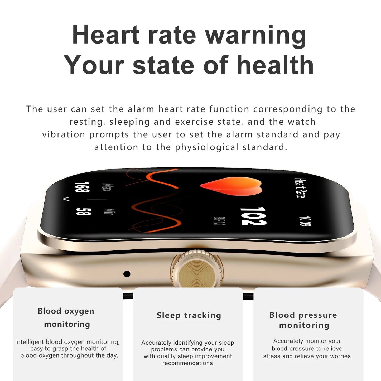 2024 New NFC Smart Watch Man AMOLED HD Screen Heart Rate Blood Sugar GPS Sports Bluetooth Call IP68 Waterproof SmartWatch Woman