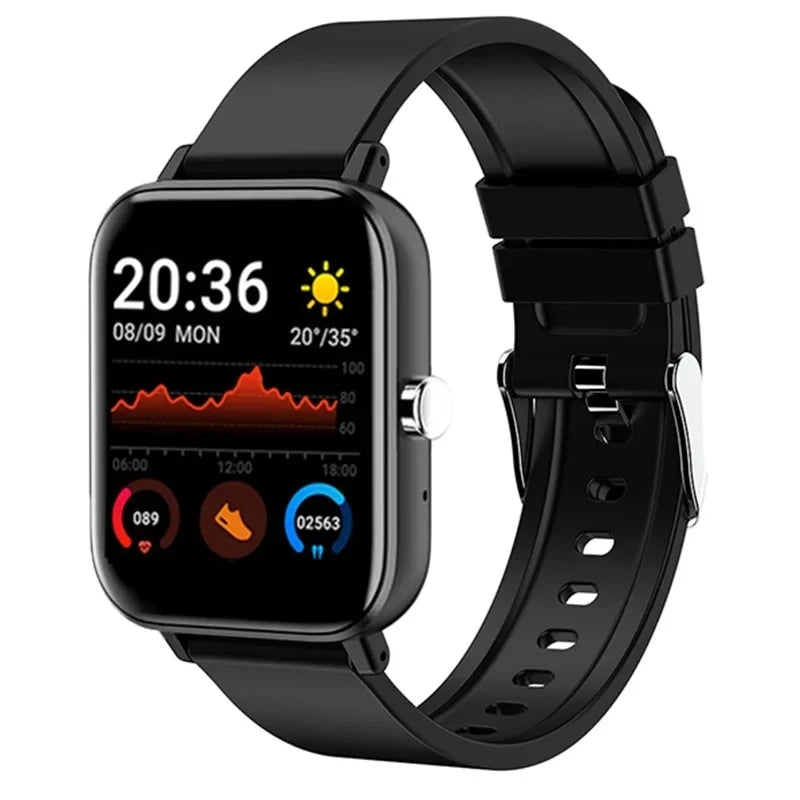 New smartwatch Men Women 2024 Bluetooth Call Sport Heart Rate Monitor 1.69 Inch Screen Smartwatch Customize Wallpaper Watches