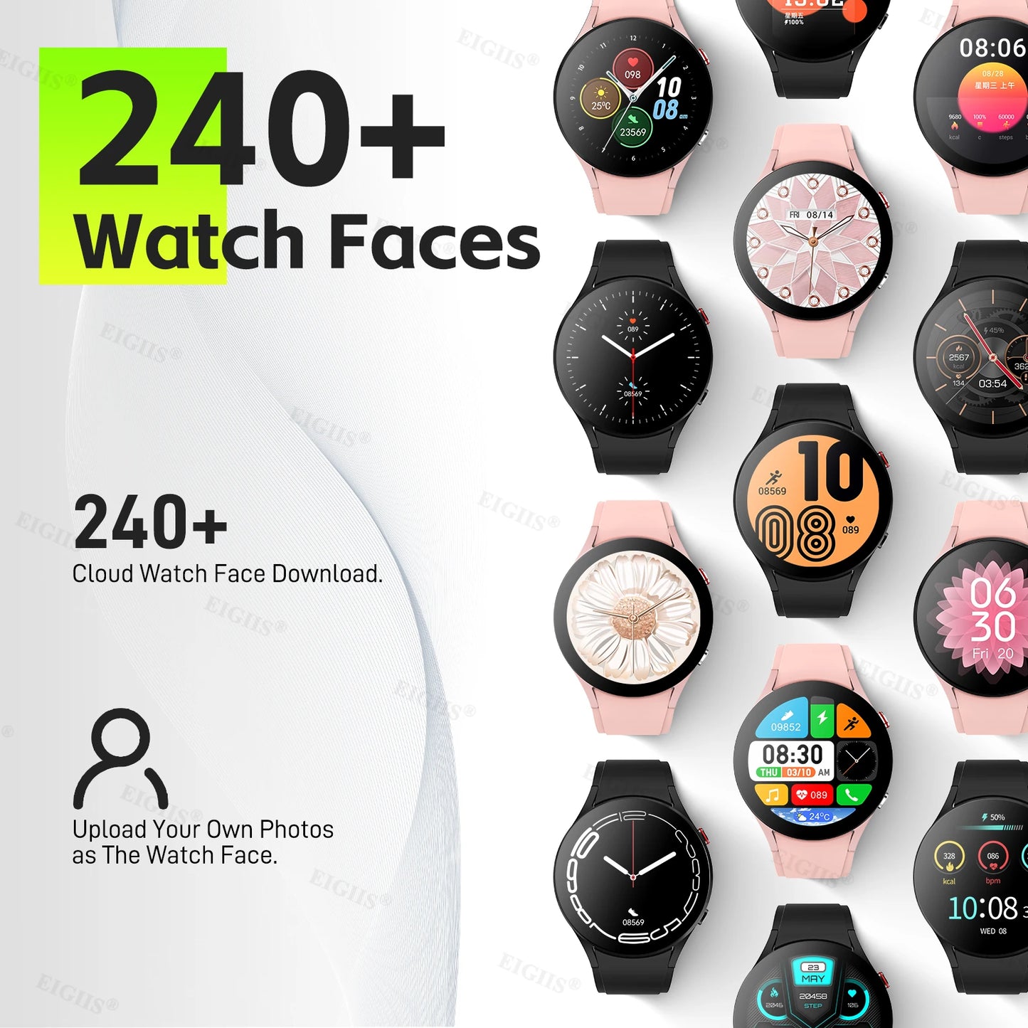 AMOLED Smart Watch Men Women GPS Track 1.43 Inch AMOLED 466*466 HD Screen Always Display Bluetooth Call Smartwatch Man 2024 New