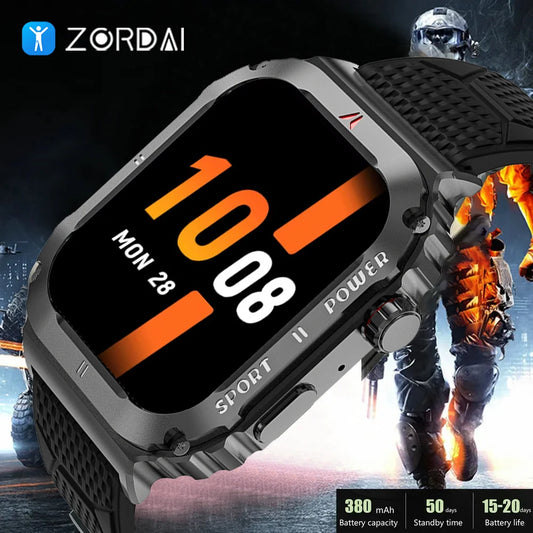 Zordai 2024 OD3 Smart Watch For Huawei Military NFC Outdoor Health Monitor Sports Fitness Tracker IP68 Waterproof Smartwatch Men