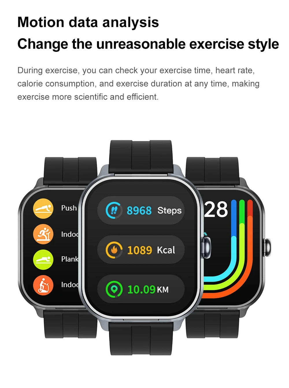 2024 2-In-1 Smartwatch Built In Earphones Man 2 Inch NFC Make/Answer Call Multi Sport Exercise Tracker For Iphone Android