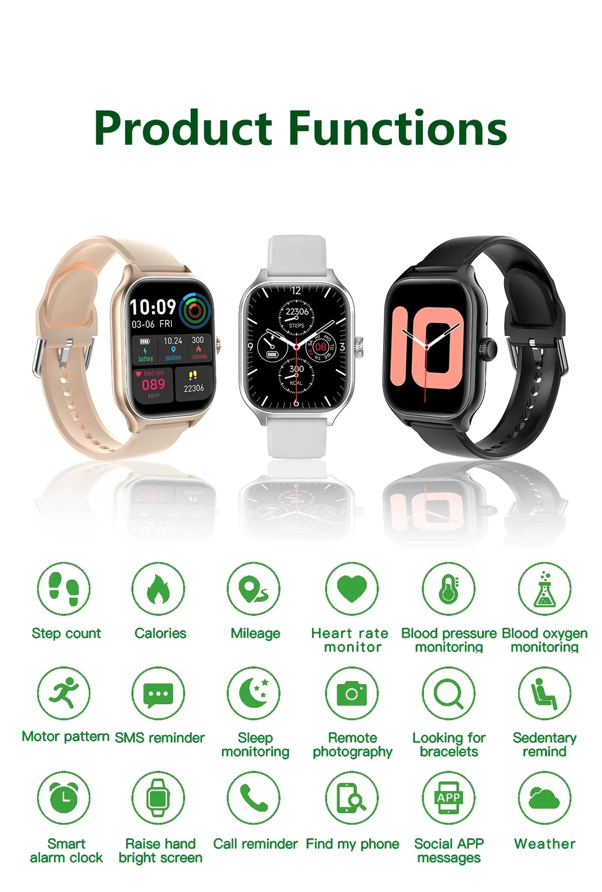 Newest Gts4 Smart Watch 2024 2.01-Inch Bluetooth Call Heart Rate Detection Exercise Reminder Wireless Smartwatch