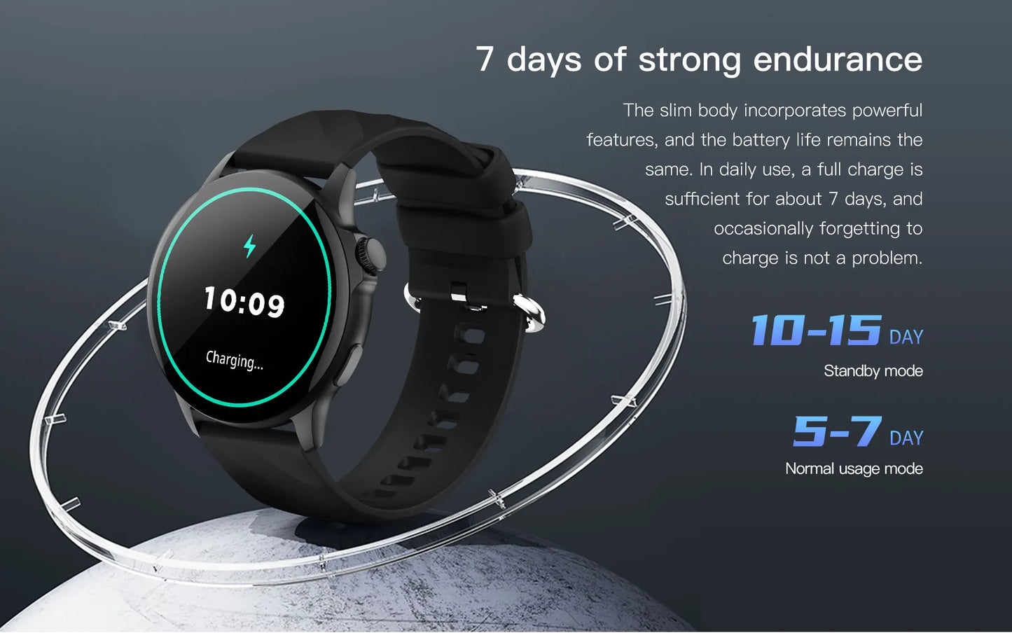 LIGE 2024 Smart Watch Men Full Circle Touch Screen Bluetooth Call Men Steel Smartwatch Waterproof Sport Activity Fitness Watches