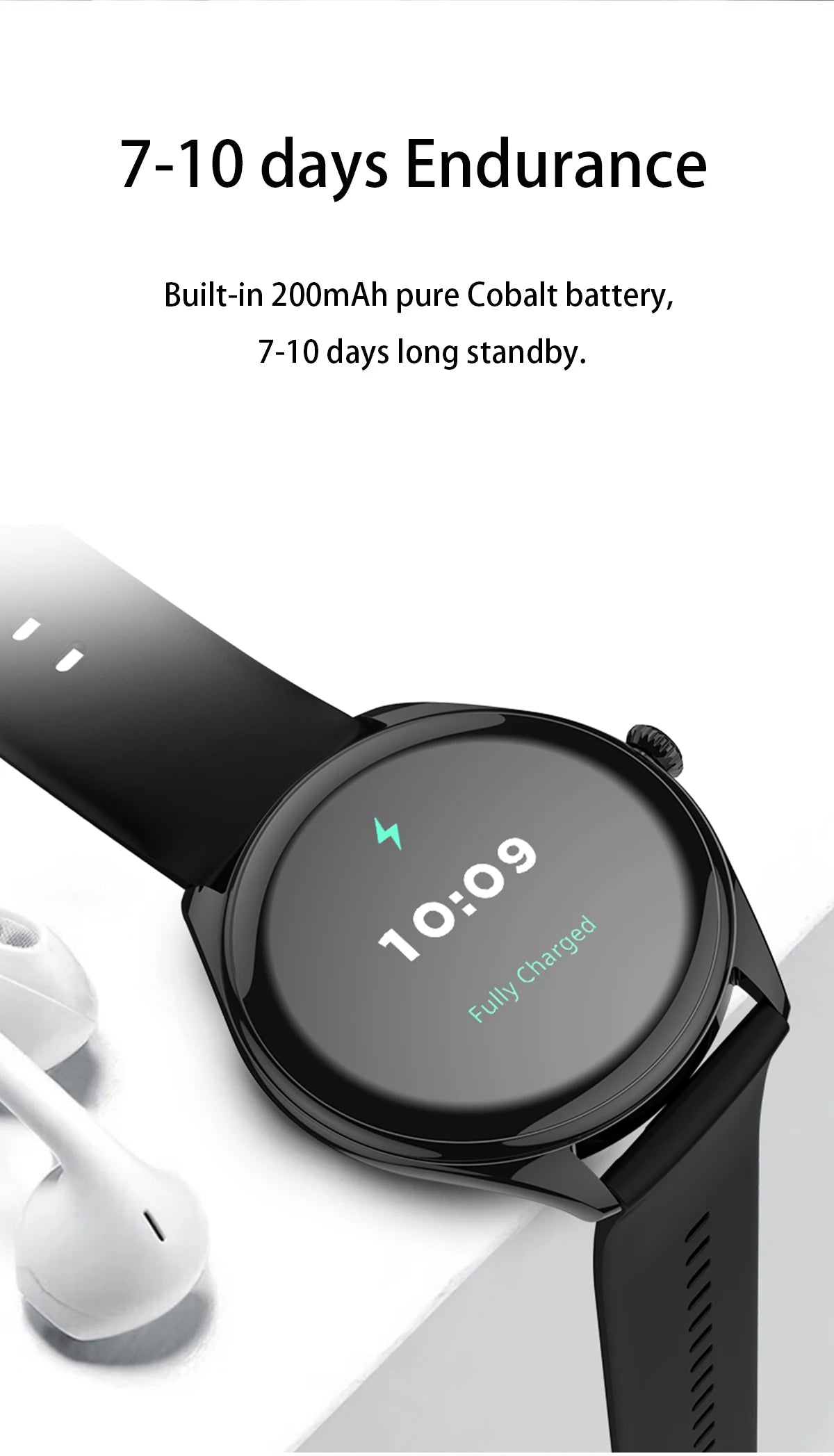 2024 Bluetooth Call Women Smart Watch AMOLED Full Touch Fitness IP68 Waterproof Men Smartwatch Lady Clock + box For Android IOS