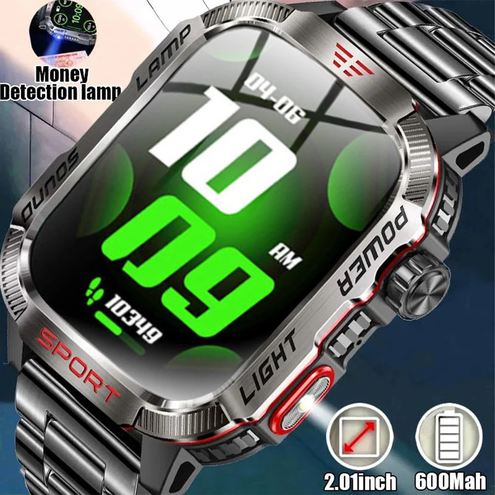 2024 Smart Watch 2.01 inch 240*296 High-Definition Full Screen Touch Bluetooth Call  IP68 Waterproof Men and Somen Smartwatches