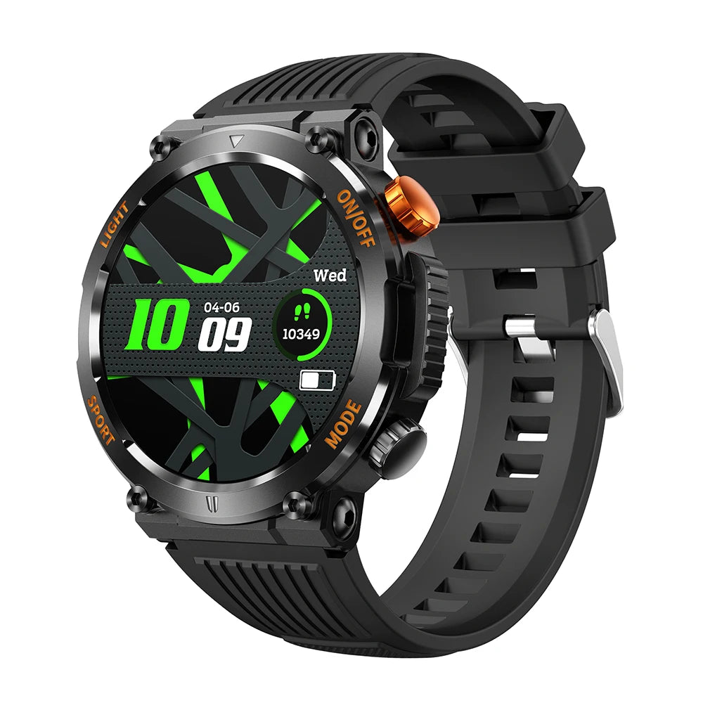 New Smart Watch Men For Android iOS IP67 Waterproof Sport Fitness Watch Bluetooth Call Heart Rate Health Monitor Smartwatch 2024