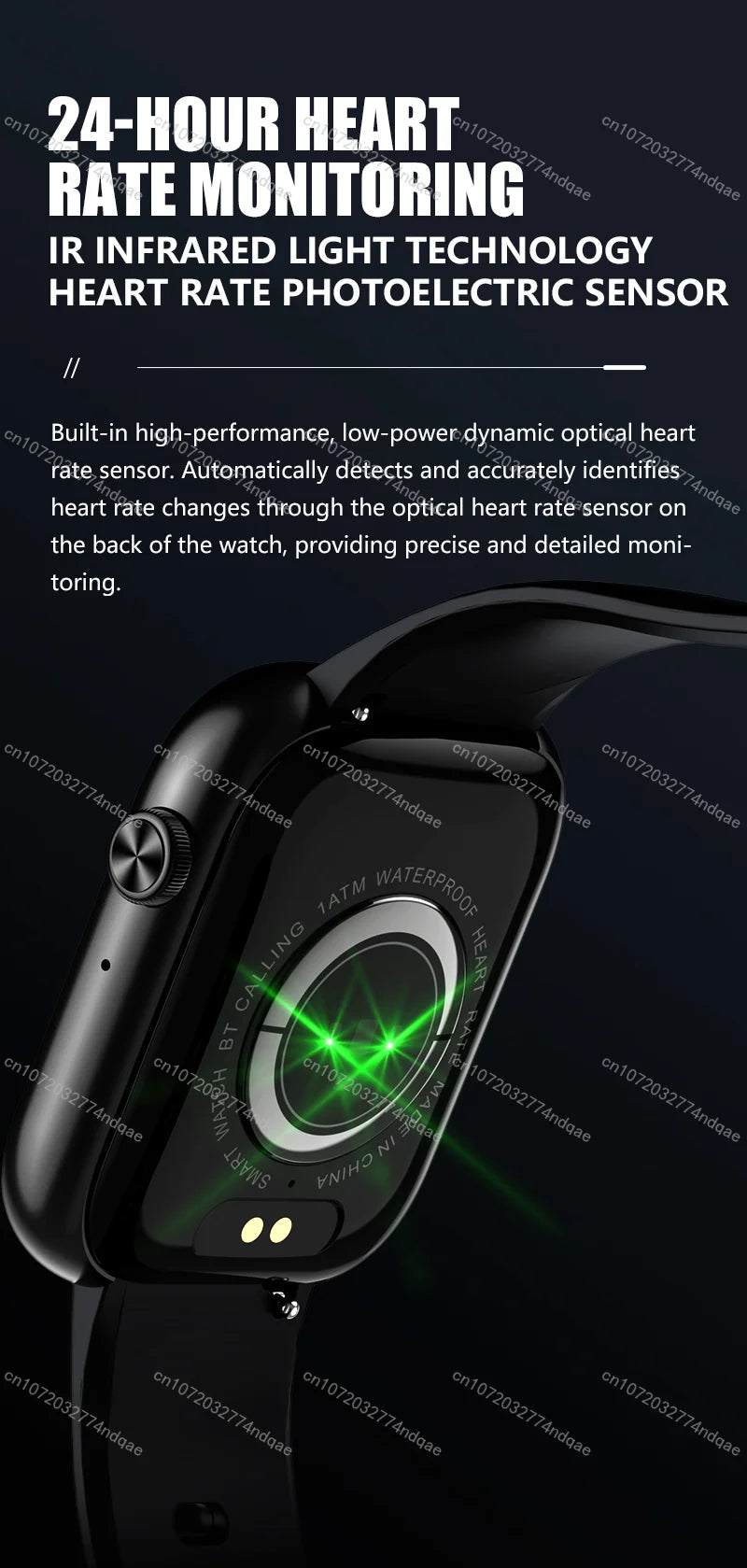 2.01" Smartwatches Bluetooth Calling Clock Waterproof Clock Digital Ladies Men New 2024 Smart Watch for Android and Apple S8