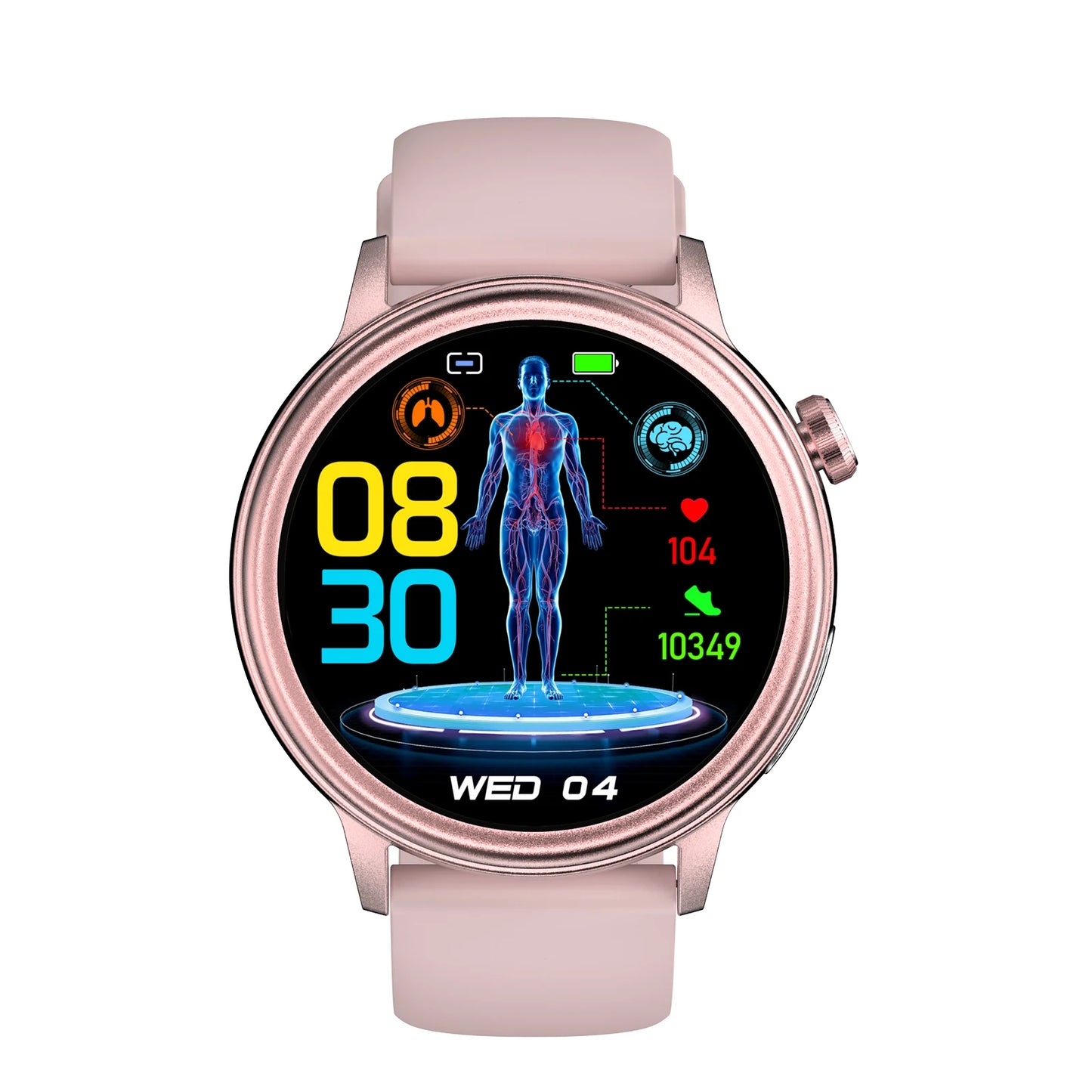 Smart Watch 2024 Bluetooth Call Health Data Monitor Activity Tracker Smart Watch For Android Apple Smartwatch For Men And Women