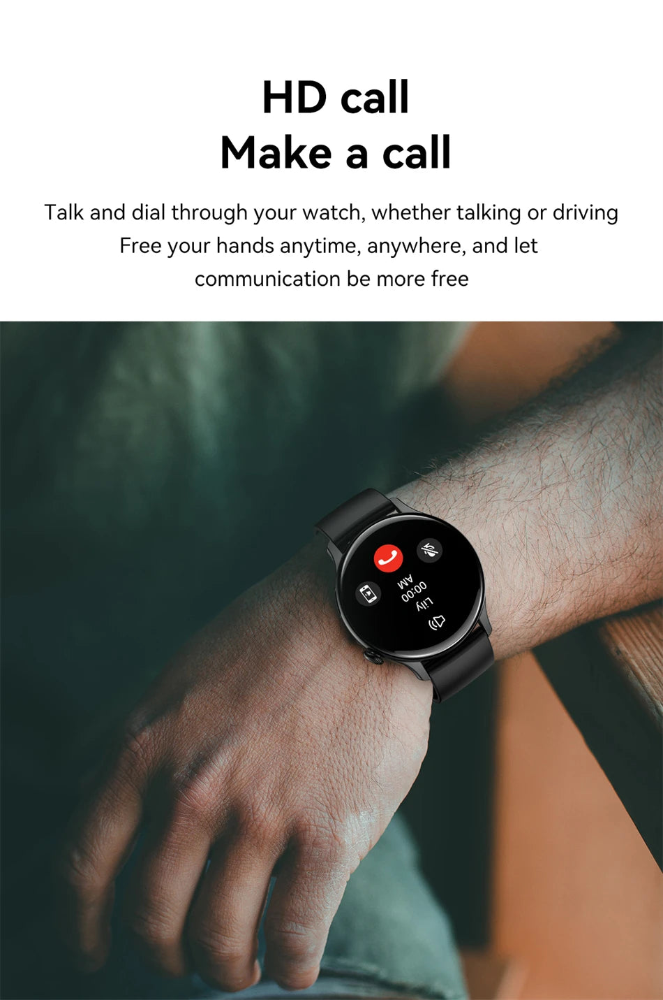 2024 Bluetooth Call Ladies Smart Watch Men AMOLED 466*466 HD Screen Always Display Watches Custom Dial NFC SmartWatch For Xiaomi