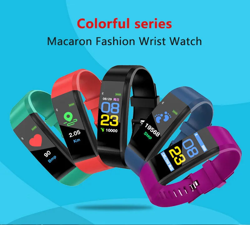 Waterproof Smartwatch Kids Smart Watch Children Fitness Tracker For Girls Boys Smart Clock Heart Rate Monitor Children Smartband