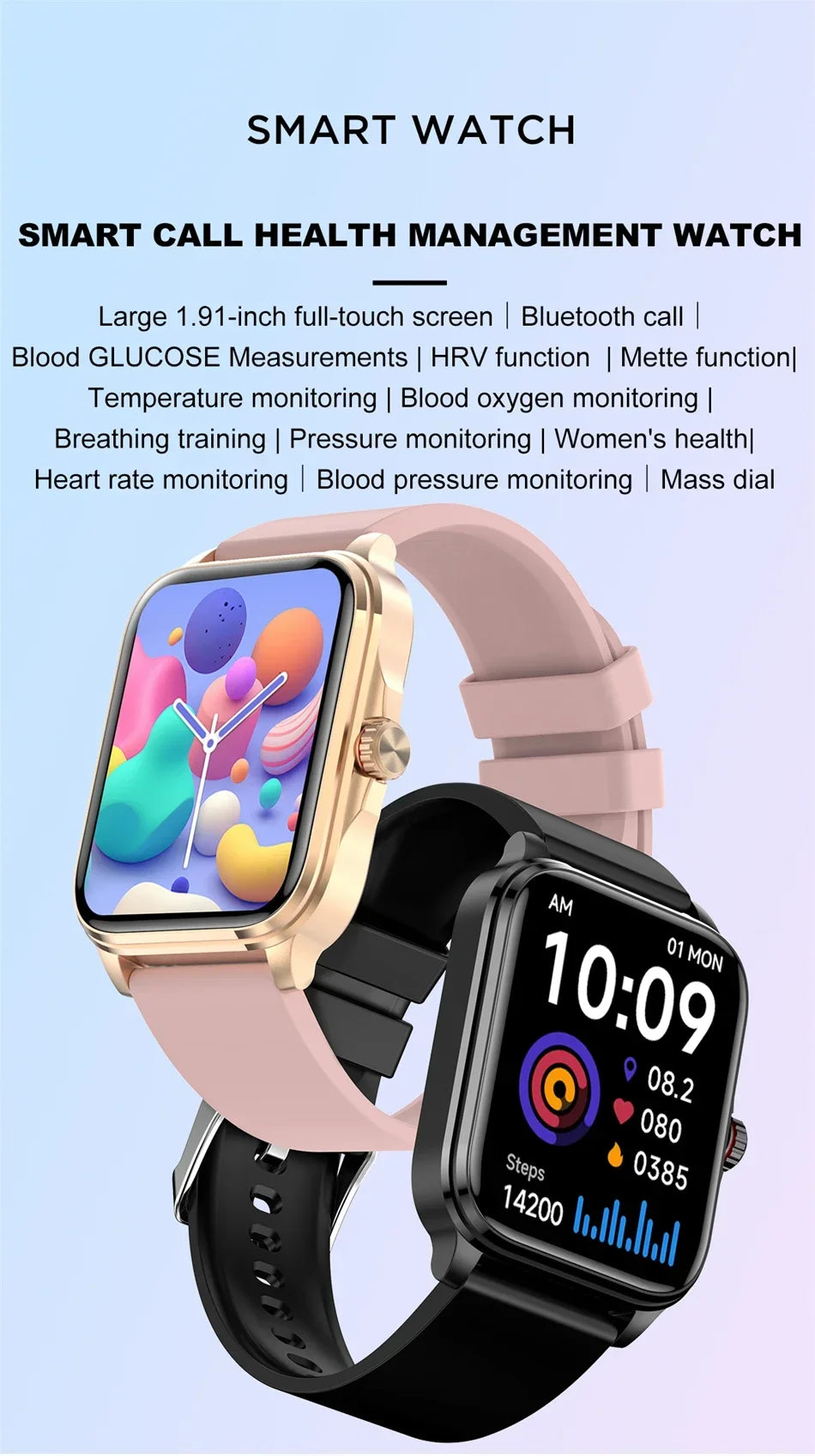 2024 Newest T90 Smart Watch xiaomi mi watch Support Bluetooth Calls Heart Rate Monitor Smartwatch for Men Women