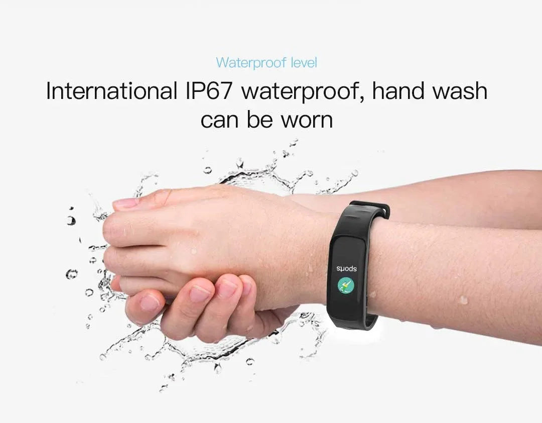 2024 C1 Plus Sports SmartWatch Heart Rate Blood Pressure Monitoring Waterproof Smart Bracelet Men Women Multi-function Watches