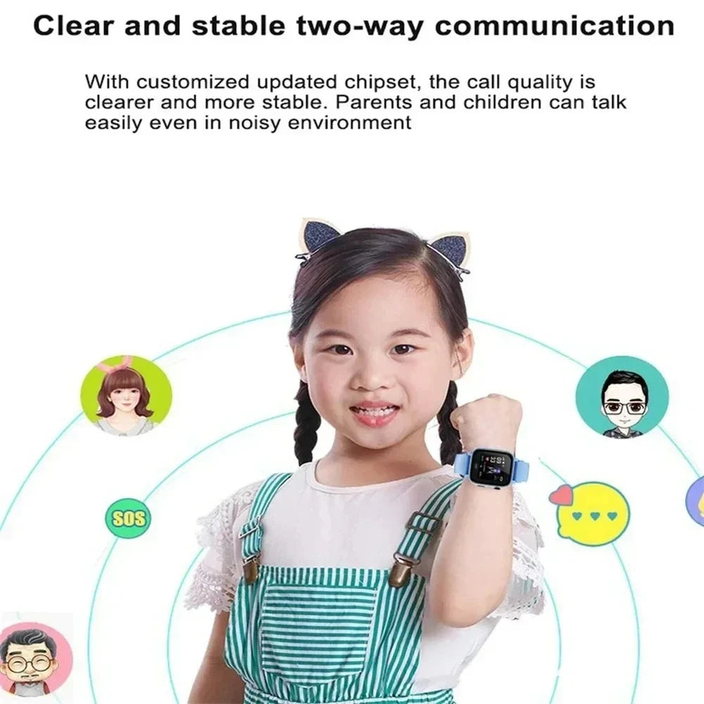 Xiaomi 4G Kids Smartwatch SOS Wifi GPS Location Video Call Analogue Card Smartwatch Camera Waterproof  School Electronic Watch