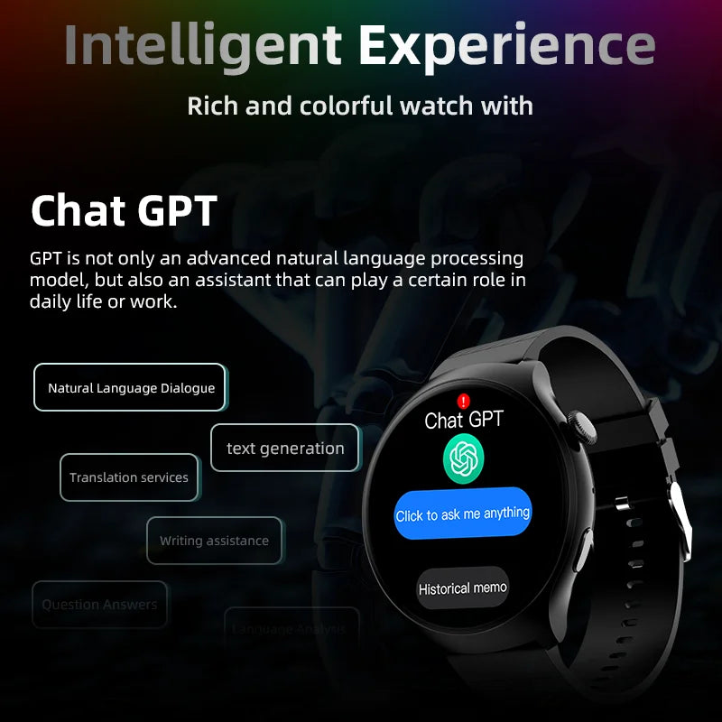 2024 New Bluetooth Call Smart Watch Men Waterproof Sport Fitness Tracker Weather Display Man Smartwatch Android IOS Watch