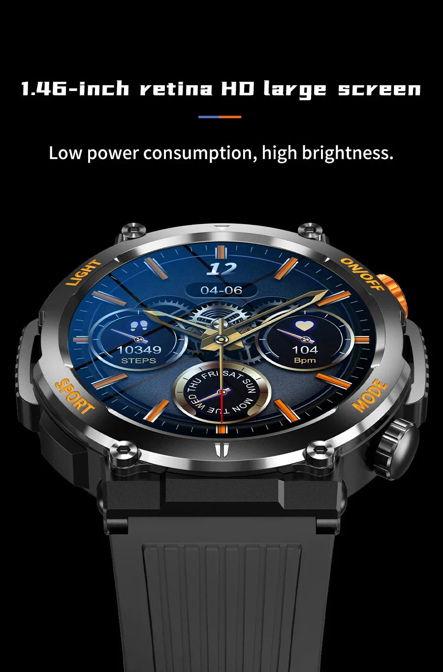 2024 New MAOYUAN Men Smart Watch 450mAh Large Battery Multiple Sports Modes Bluetooth Call Health Monitoring Smartwatch Women