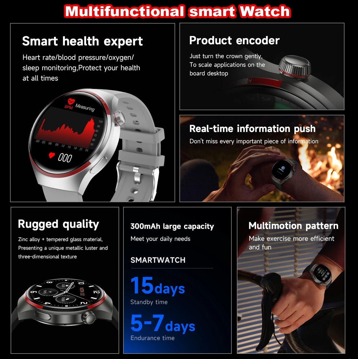 For Huawei GT4 PRO Smart Watch Men Watch 4 Pro AMOLED HD Screen Bluetooth Call GPS NFC Heart rate BloodSugar SmartWatch 2024 New