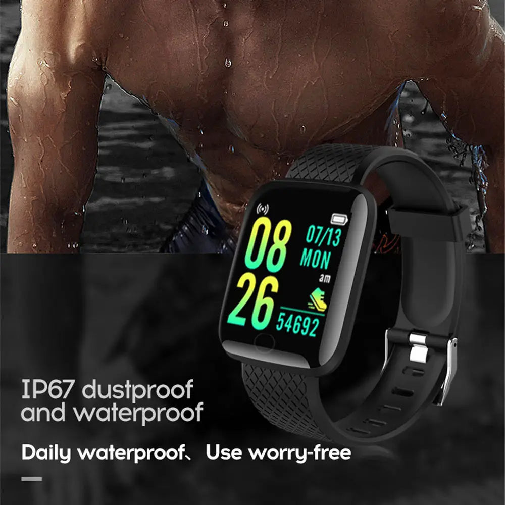 2024 New Trending D13 Smartwatch with BT 4.0 Heart Rate Smart watch 116 Plus Smart Bracelet for Smartphone Wholesale