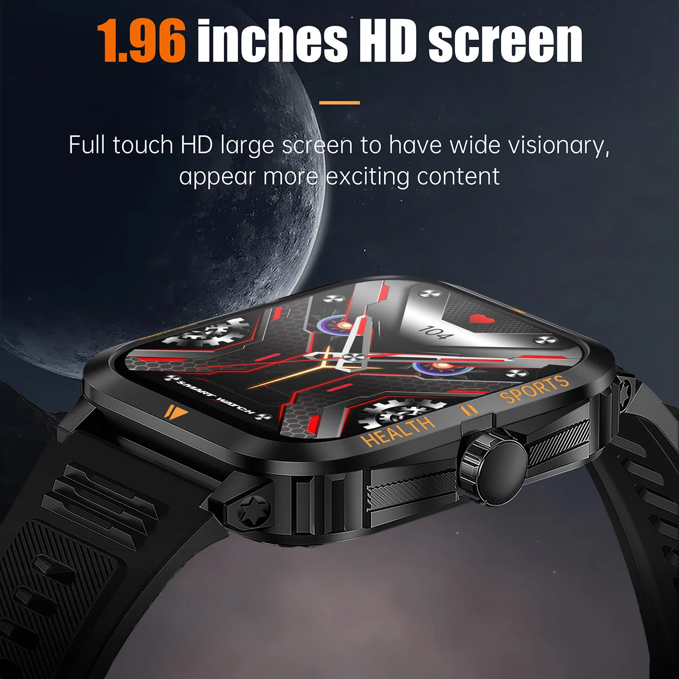 2024 Outdoor Smart Watch For Man Consumer Electronics Blood Pressure Measurement Ultra Resistant Military Smartwatch