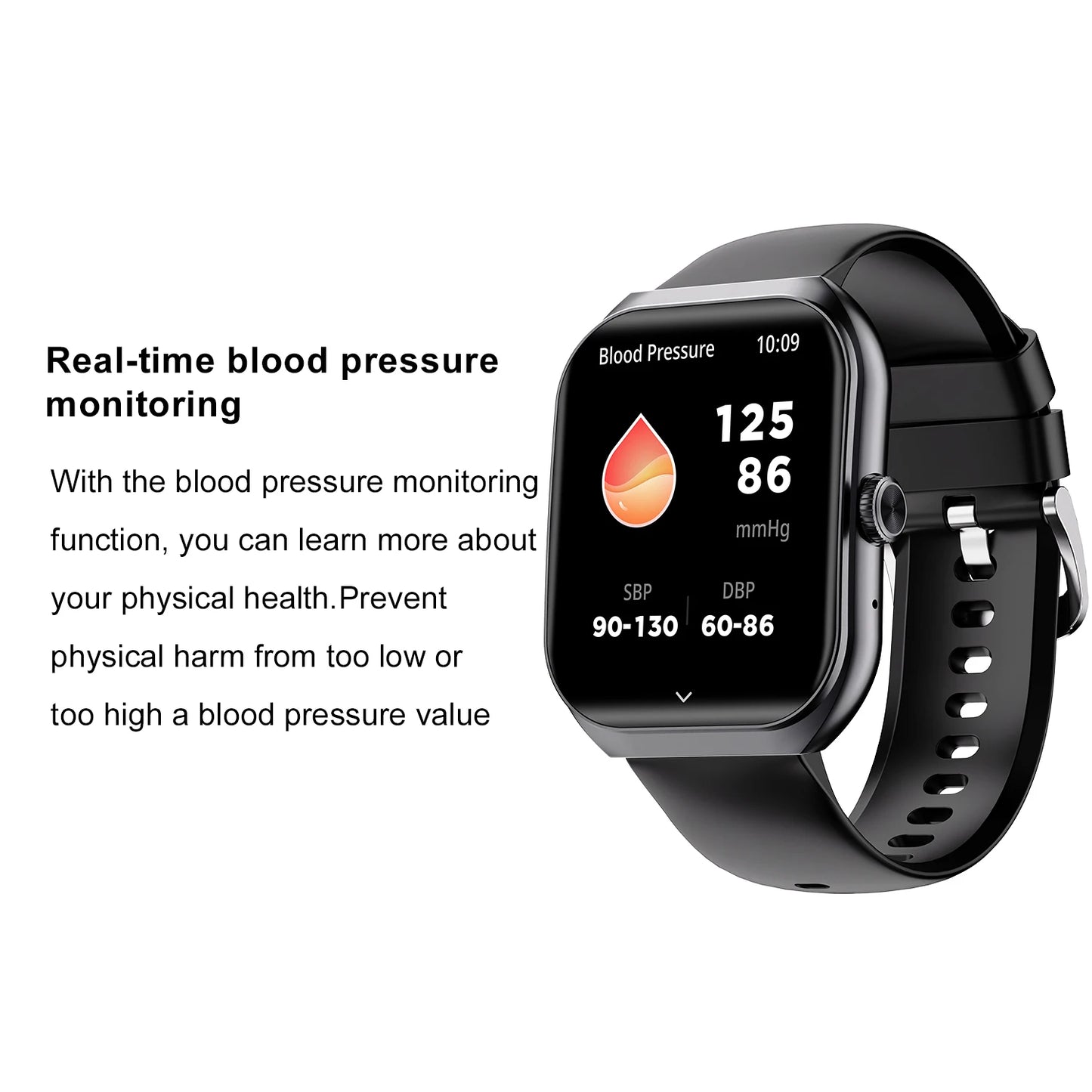 2024 New Smart Watch Men HD Bluetooth Call 2.1 Inch AMOLED Screen GPS Sport Tracker Blood Pressure NFC Original Smartwatch Women