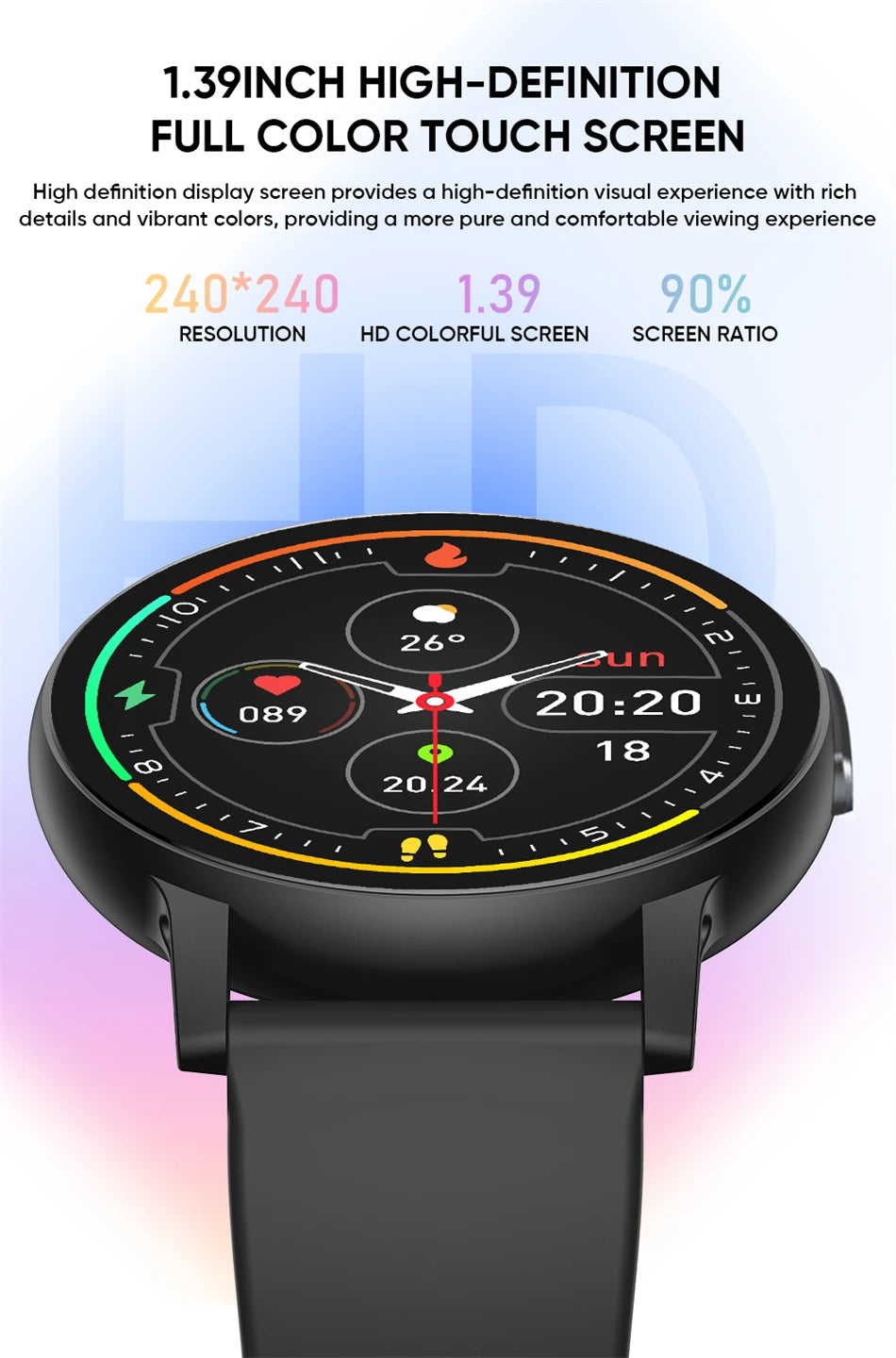 2024 New Bluetooth Call Smartwatch Women Customized dial Watch Men Sports Fitness Tracker Heart Rate Smart Watch For Android IOS