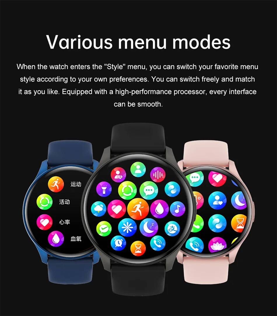 2024 New Smartwatch Women 466*466 AMOLED 1.43" HD Screen Health Monitoring Bluetooth Call IP68 Waterproof Sport Smart Watch Lady