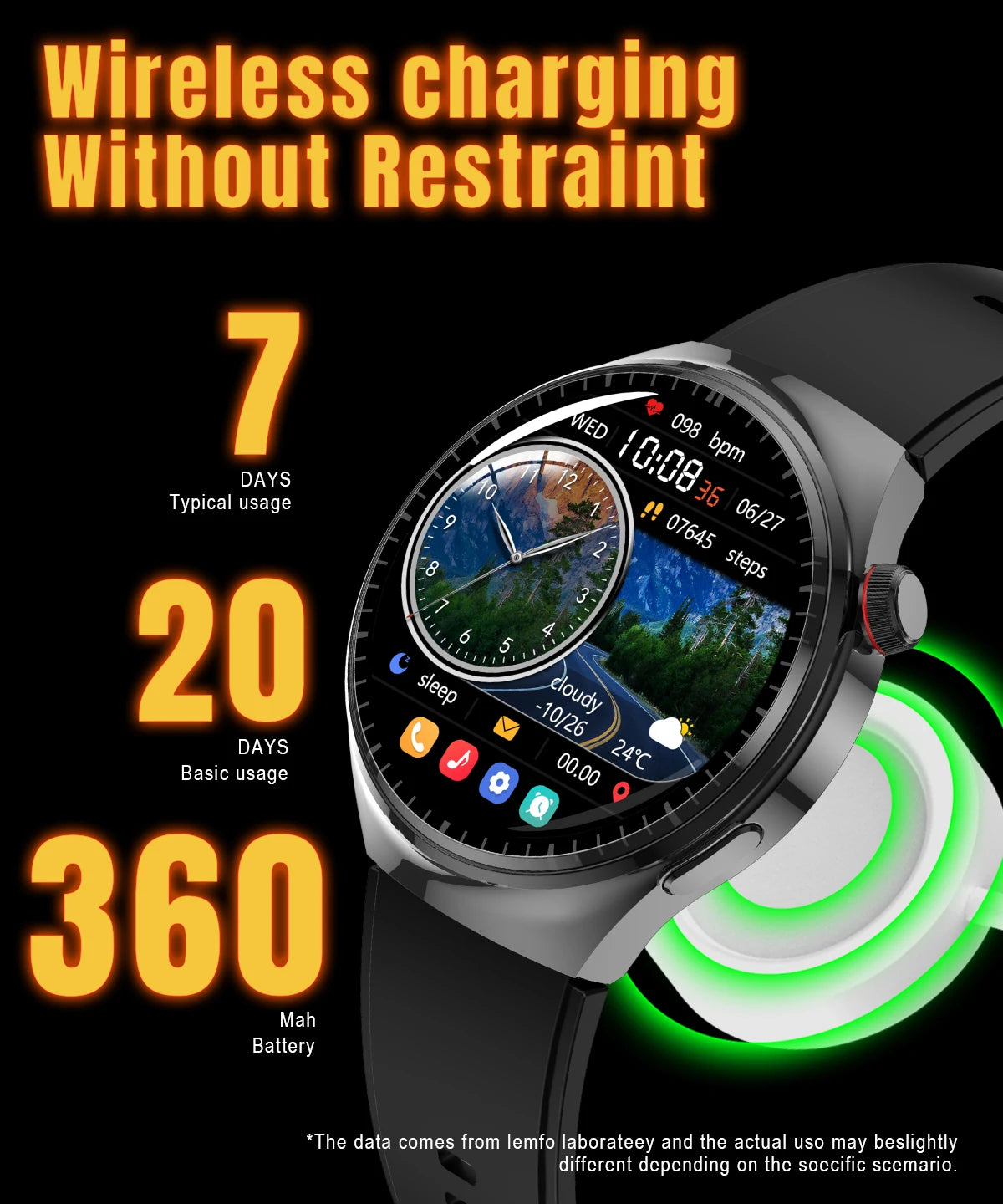 LEMFO Y13 smart watch 2024 1.6inch smartwatch men Compass NFC GPS Health Monitoring Voice Assistant Temperature sport watches