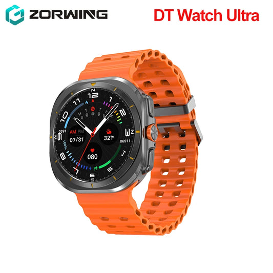 2024 DT Watch Ultra 7 Smart Watch Men USB Data Transfer Local Music 4GB Smartwatch Women Bluetooth Call Wireless Charging Sports