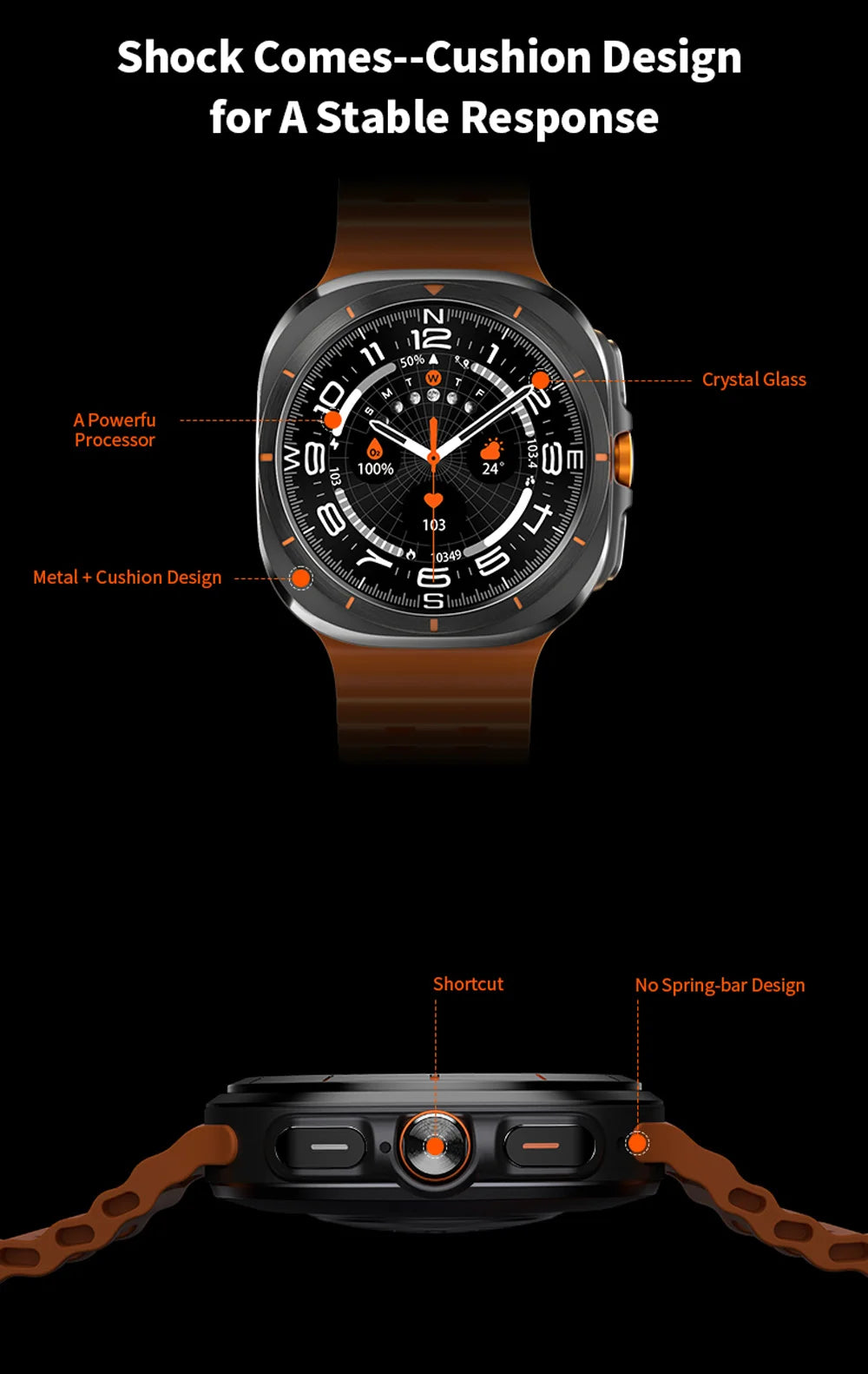 2024 New GPS Track Compass Smartwatch Men AMOLED Always Display Clock BT Call NFC Control Sport Smart Watch for Men Women