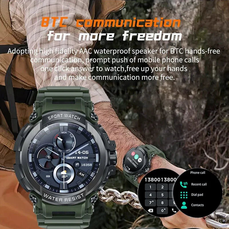 2024 New Smart Watch Men Bluetooth Call Wrist Watches Amoled Sport Fitness Clock 600mAh Health Smartwatch for Android IOS Xiaomi