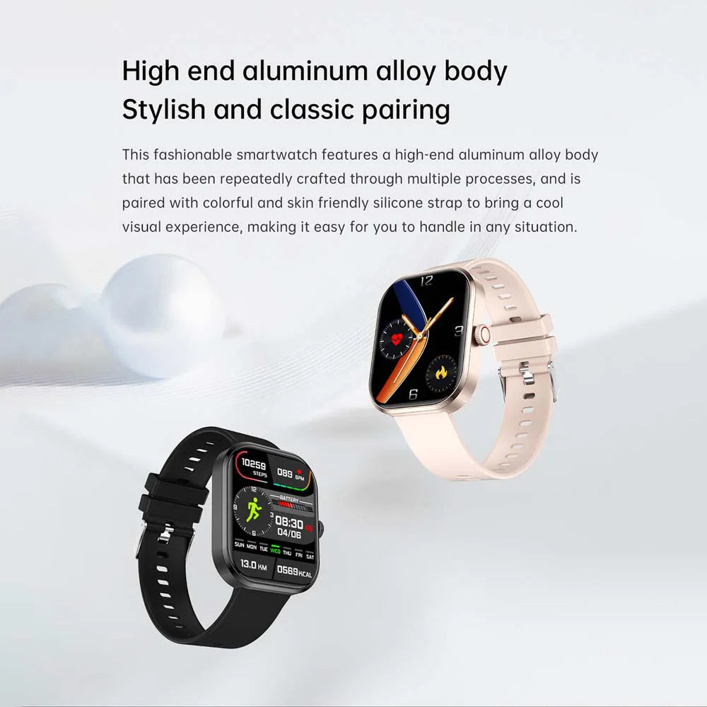 Youth GTS Smartwatch 2.01” HD 240*293 Mens And Womens Health Monitoring Notifications Bluetooth Call Extravagant Watches Ladies