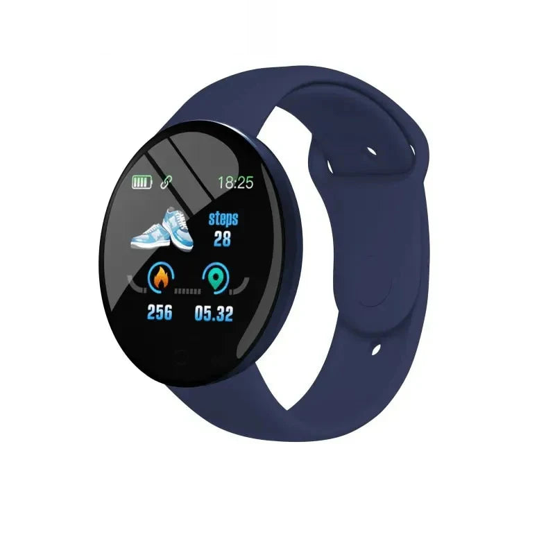 D18 Macaron Real Stepcount B41 Smart Watch Exercise Stepcount Connected Smartwatches For Men And Women Available Android Phone