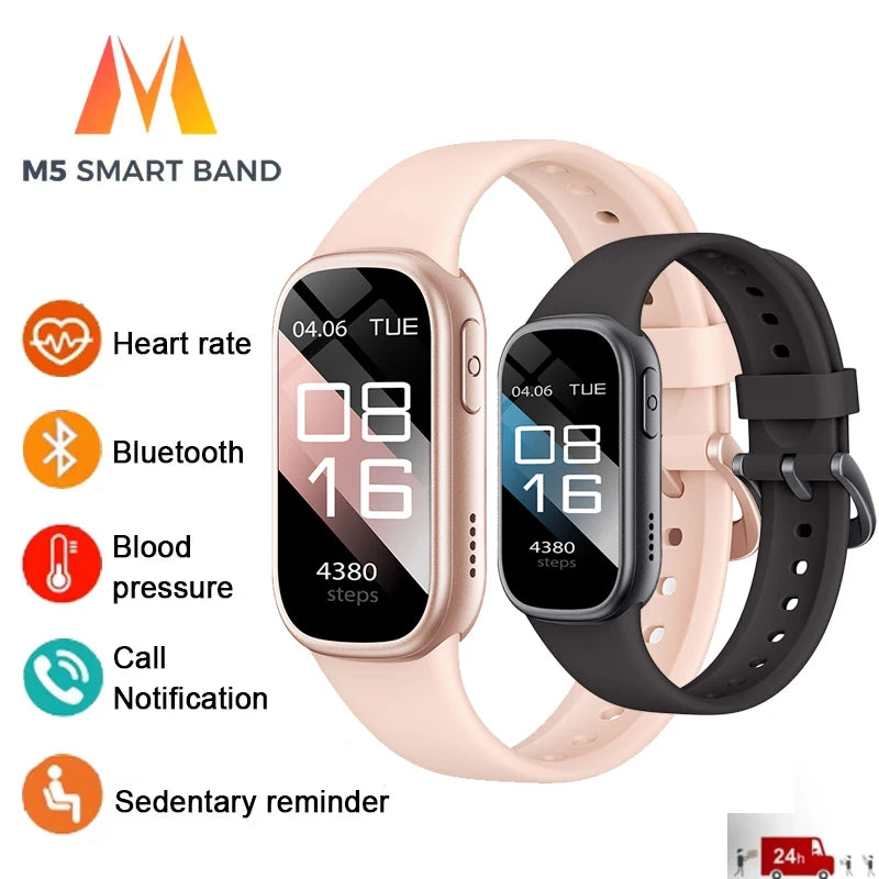 2024 New B7 Smart Watch Man Woman Heart Rate Fitness Tracker Sports Bracelet For ios Android Huawei Bluetooth Call Smartband