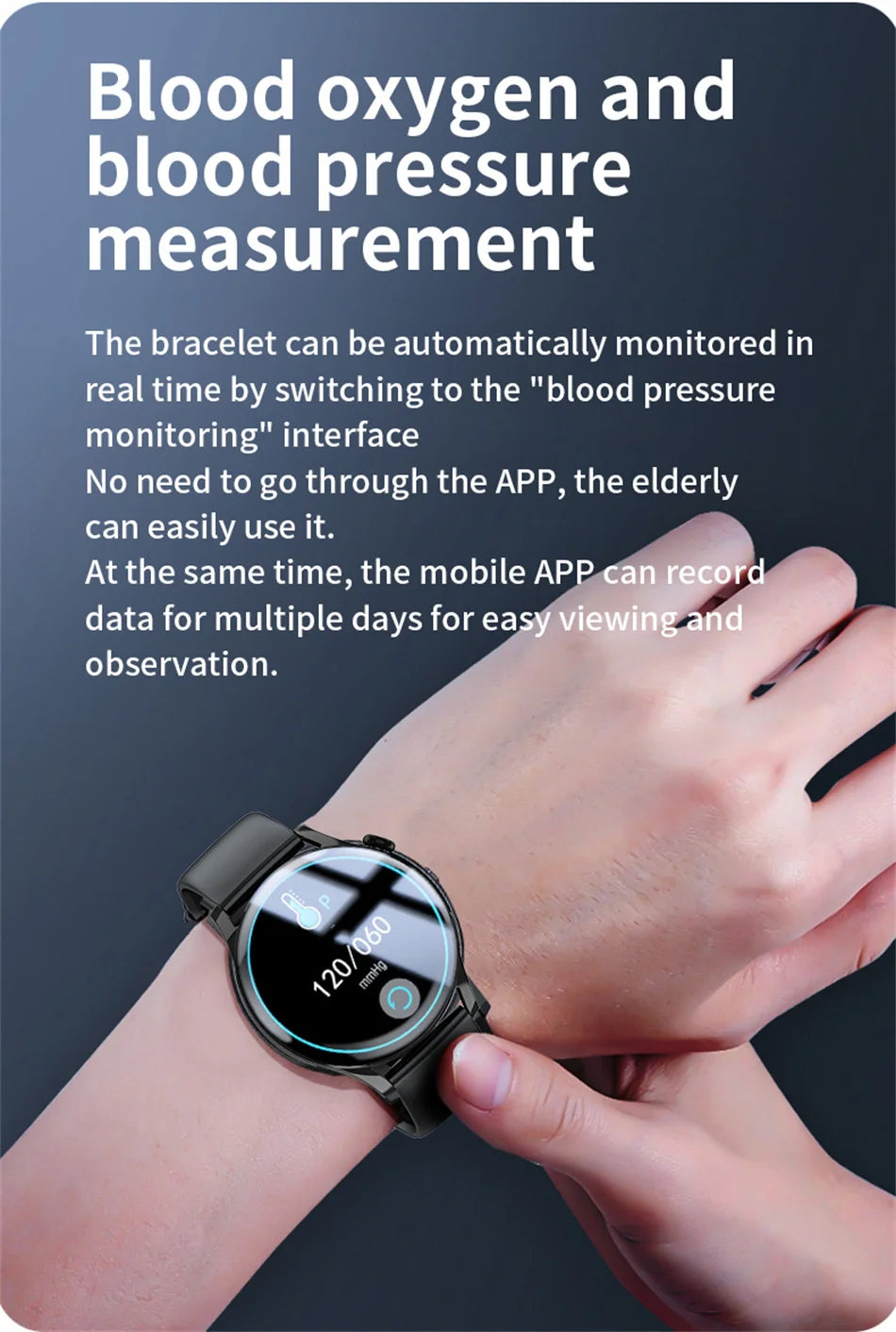 2024 Smart Watch For Xiaomi Huawei Android IOS Waterproof Smartwatch Men Blood Pressure Monitor Watch Sport Heart Rate Bracelet