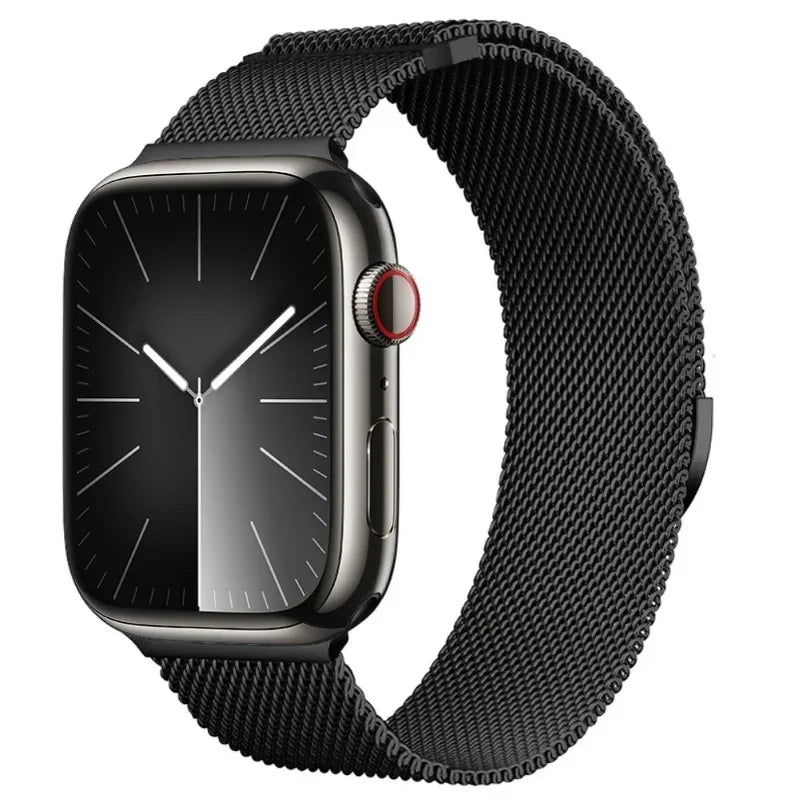 Metal Strap For Apple Watch Ultra 2 49mm 9 8 7 45mm 41mm Milanese Loop Breathable Wristband iWatch 6 5 4 SE 44mm 40mm 42mm Band