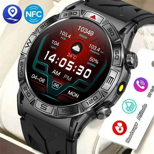 MAOYUAN 2024 New Men Smart Watch AMOLED Bluetooth Call 5.3 Inch 450mAh Large Capacity Sport Health Monitoring Smartwatch Women