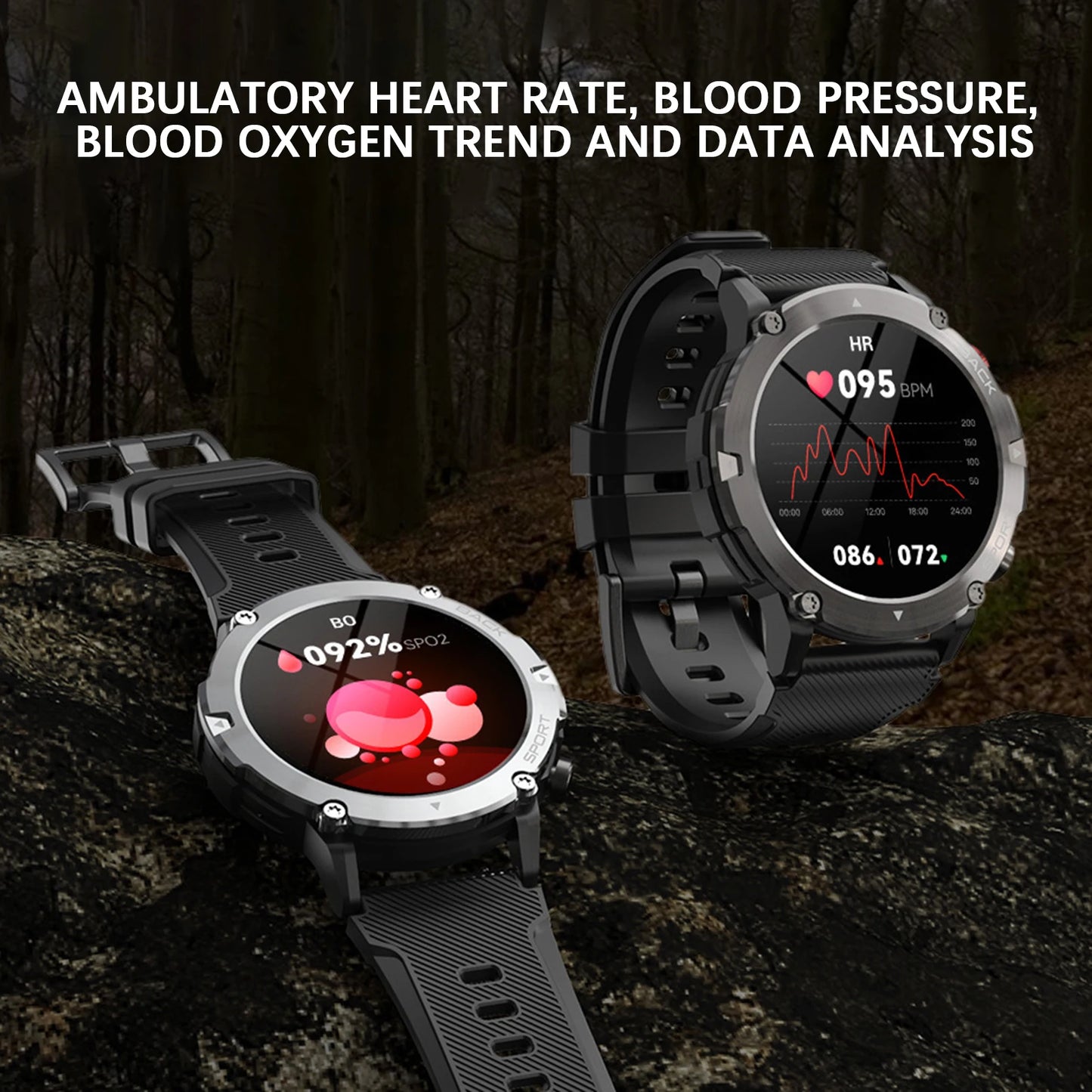 C21 Smart Watch Men Bluetooth Call Fitness Tracker 5ATM Waterproof Sport Wrist Smartwatch for iPhone Android Phone 2024