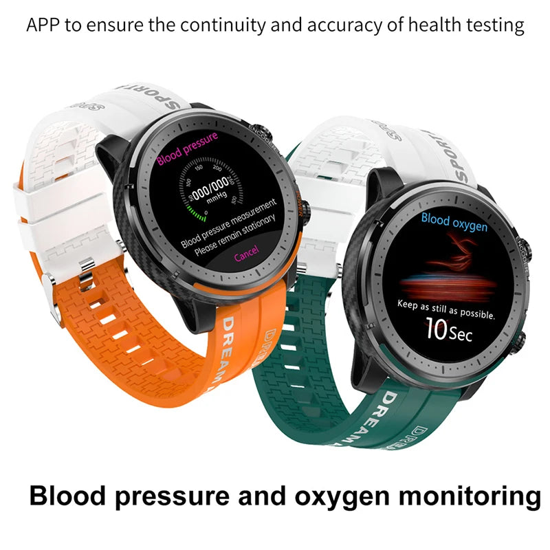 Outdoor Sports Smartwatch Men ECG+PPG Heart Rate Waterproof Watch Men Voice Assistant Bluetooth Call Smart Watch Women 2024 New