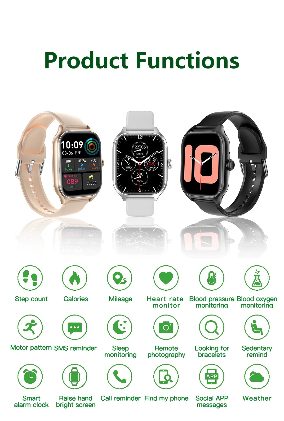 Gts4 Smart Watch Made In China Hd Screen Ultra-Long Standby Blood Pressure Wholesale Smart Watch Waterproof Sports Smart Watch