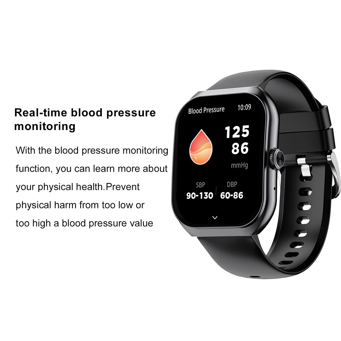 2024 New Men Smart Watch HD Bluetooth Call 2.1 Inch AMOLED Screen GPS Sport Tracker Blood Pressure Women NFC Original Smartwatch