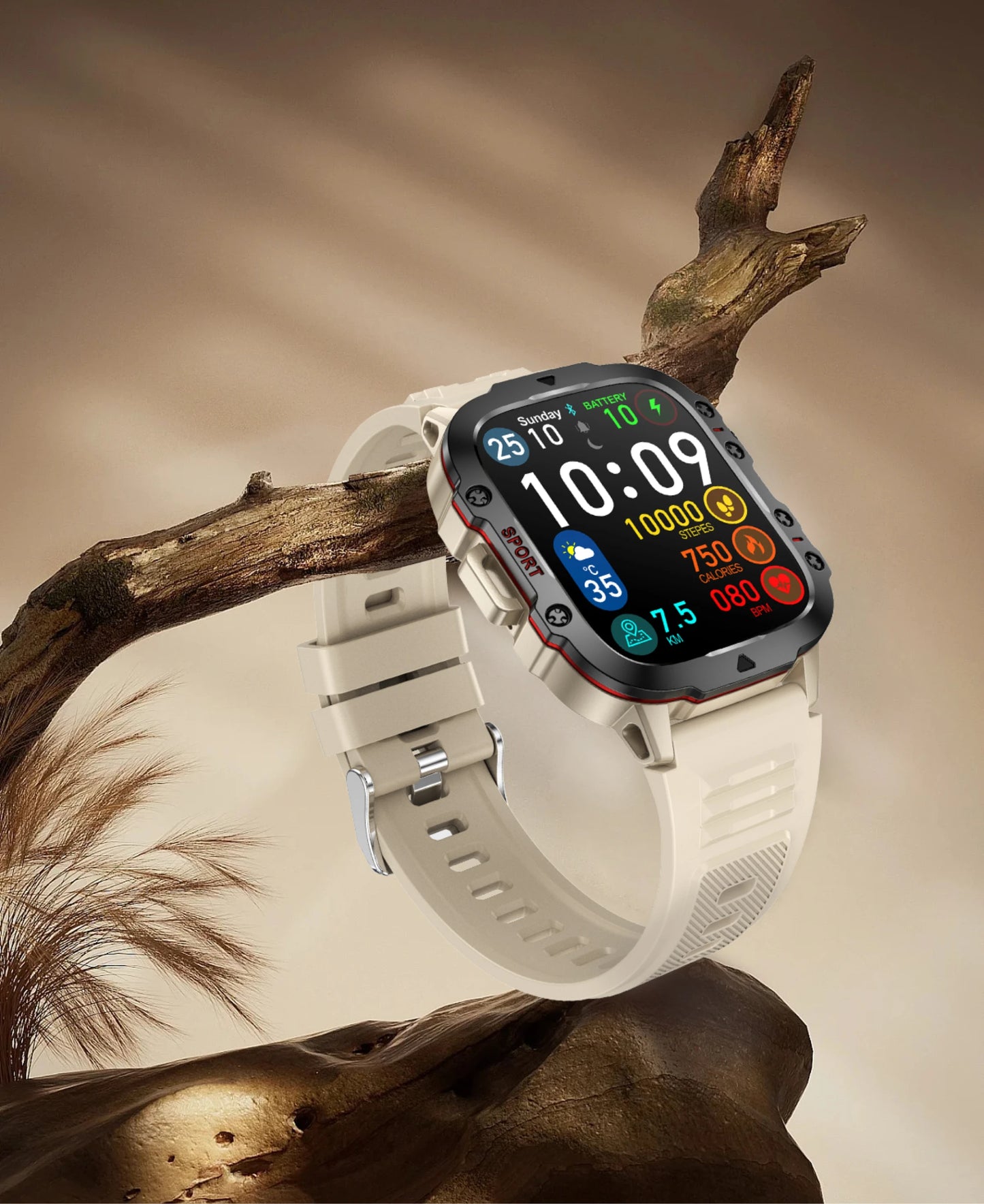 2024 NEW Bluetooth Calling Smart Watch 420mAh Blood Pressure Breathing Exercise SmartWatches 3ATM Waterproof AI Voice Men Watch