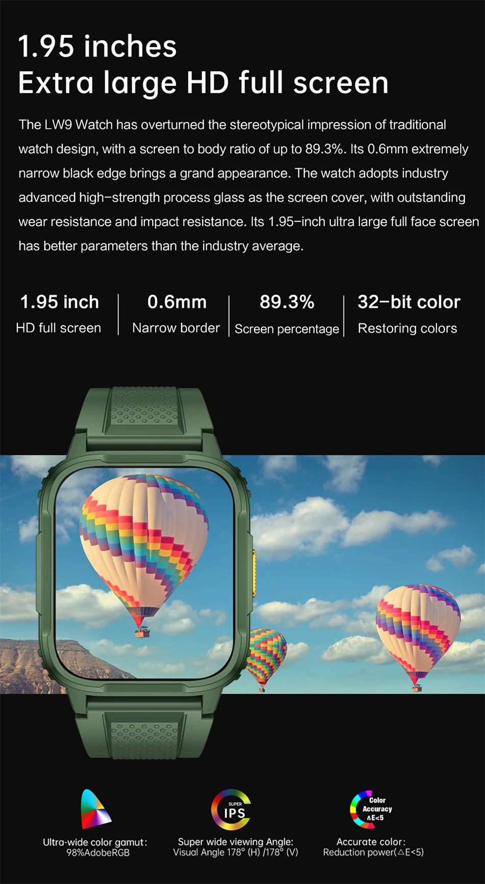 2024 New Military Outdoor Sport Smart Watch Men 1.95 Inch Screen Heart Rate IP68 Waterproof Fitness Bluetooth Call Smartwatch