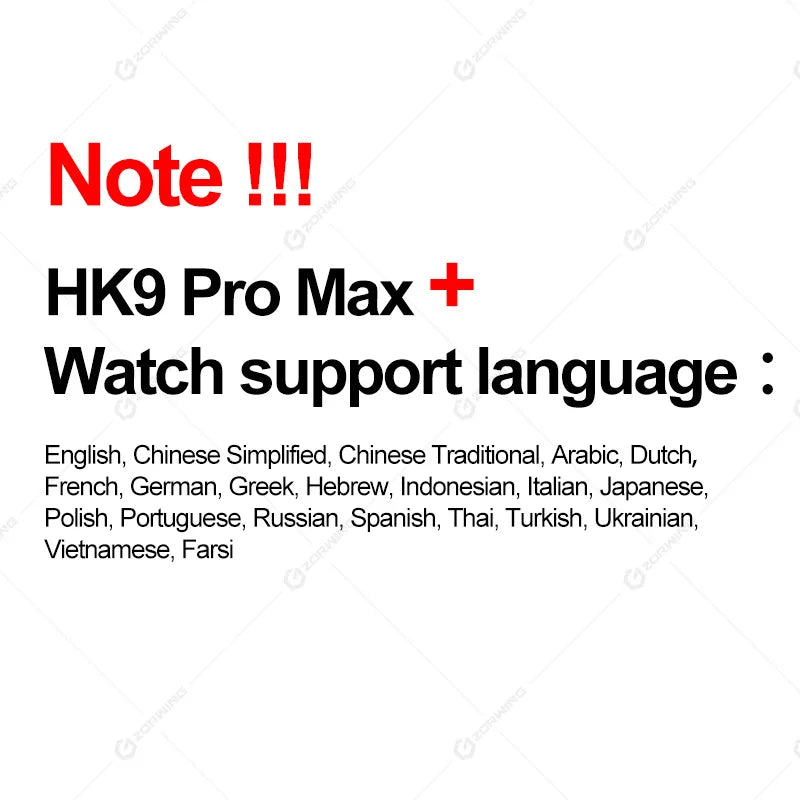 HK9 Pro Max+ Gen4 AMOLED Smart Watch Men Women Chat GPT Photo Album Smartwatch Series 9 Heart Rate NFC Compass Sport Watch 2024