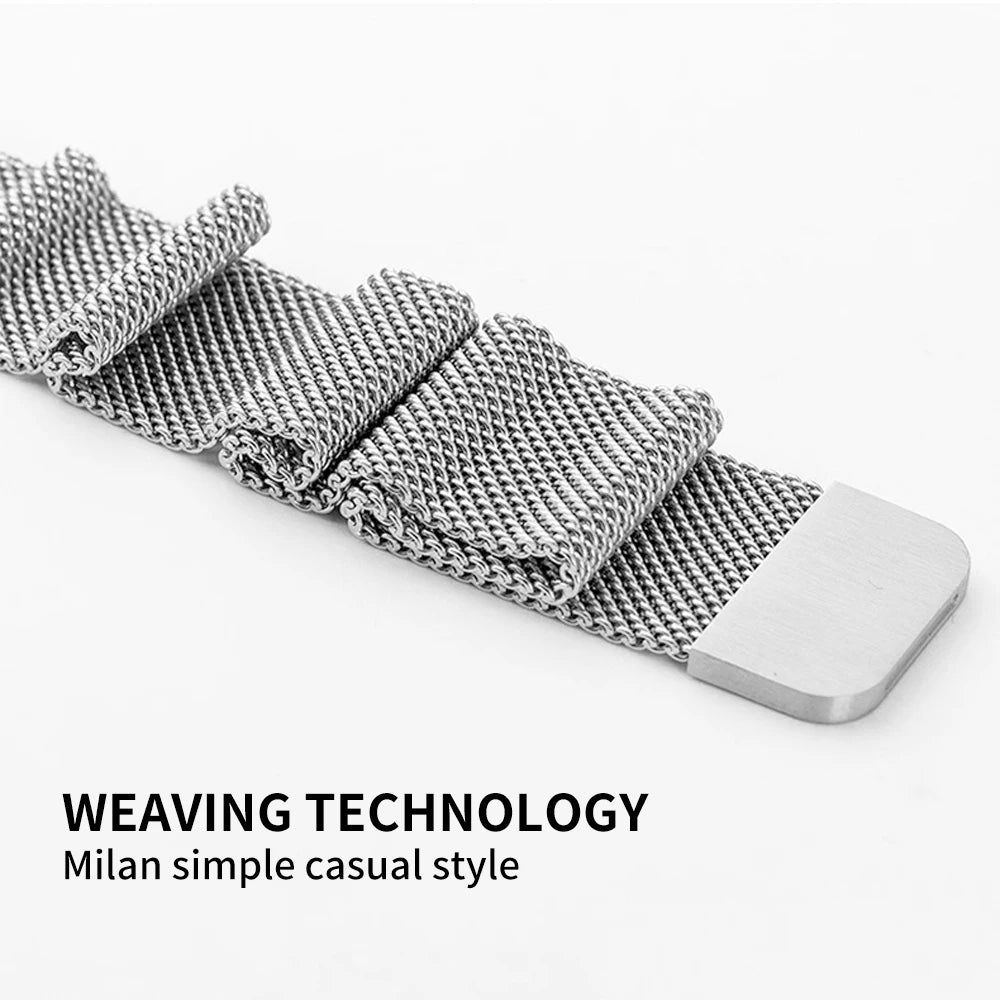 Milanese Band For Apple Watch Ultra 2 49mm 44mm 40mm 45mm 41mm 38mm 44mm Bracelet For iWatch Series 9 3 4 6 5 SE 7 8 Strap