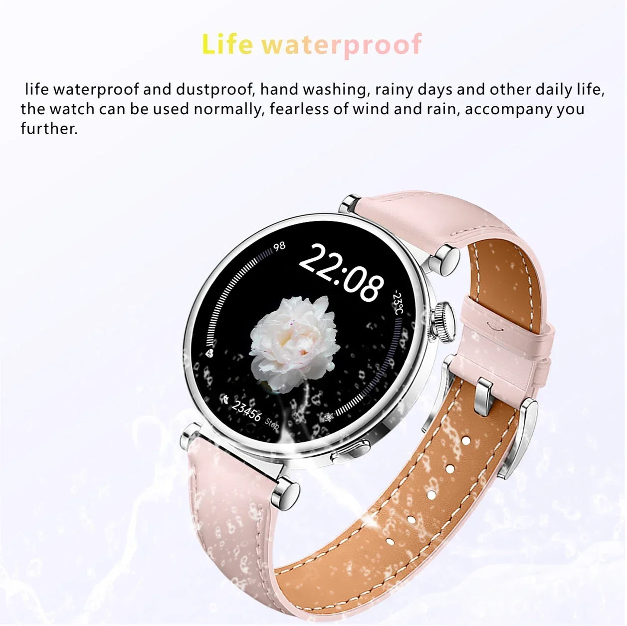 2024 Best Smartwatch for Men Women Smart Watch with Call Reminder, Sleep Tracker and Custom Dial