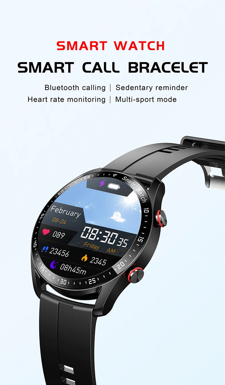 New 2023 ECG+PPG Smart Watch Bluetooth Call Music player Man Watch Sports Waterproof Luxury Smartwatch For Android ios