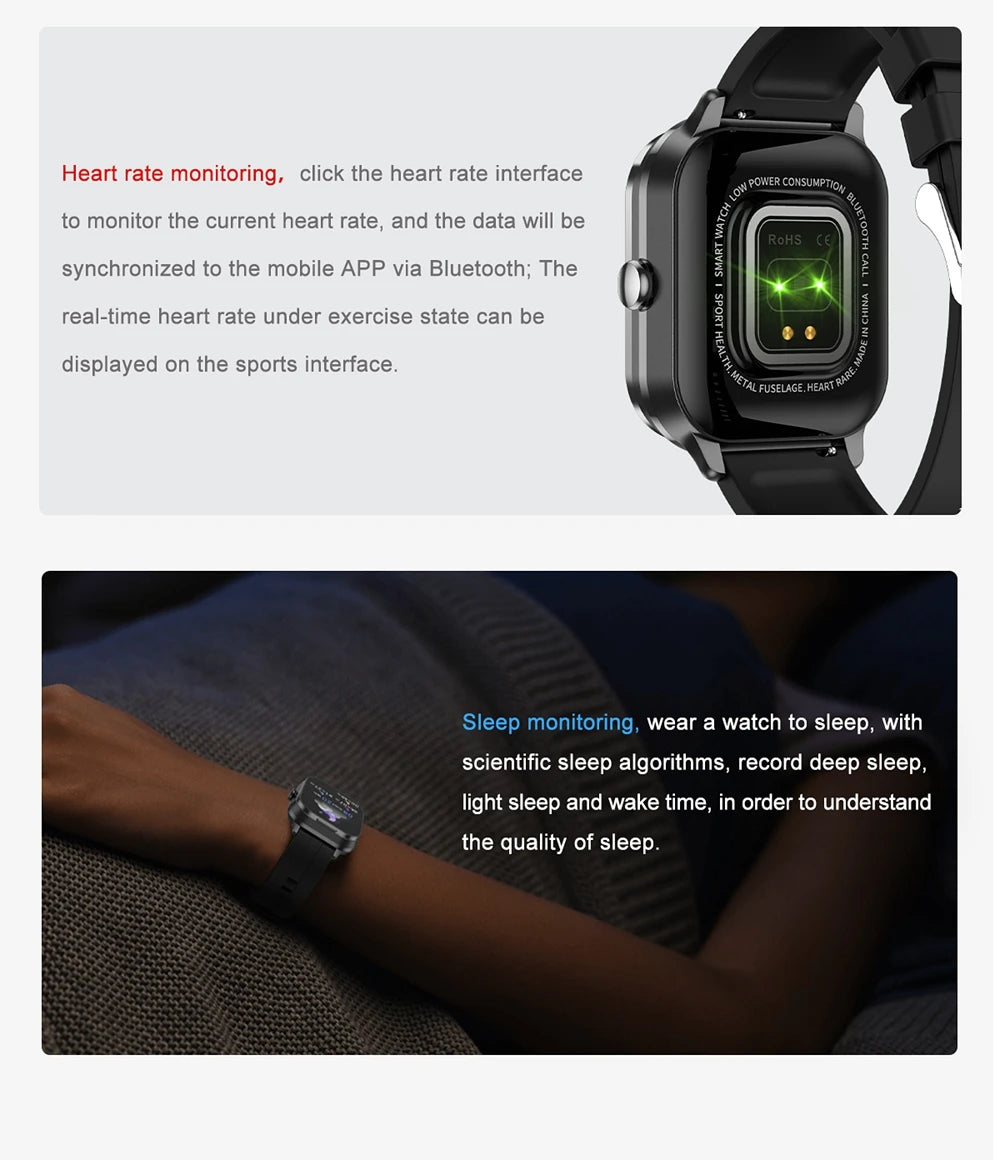 2024 2-In-1 Smartwatch With Earphones Man 2" NFC Bt Call Multi Sport Exercise Tracker Compatible With Iphone Android Phone