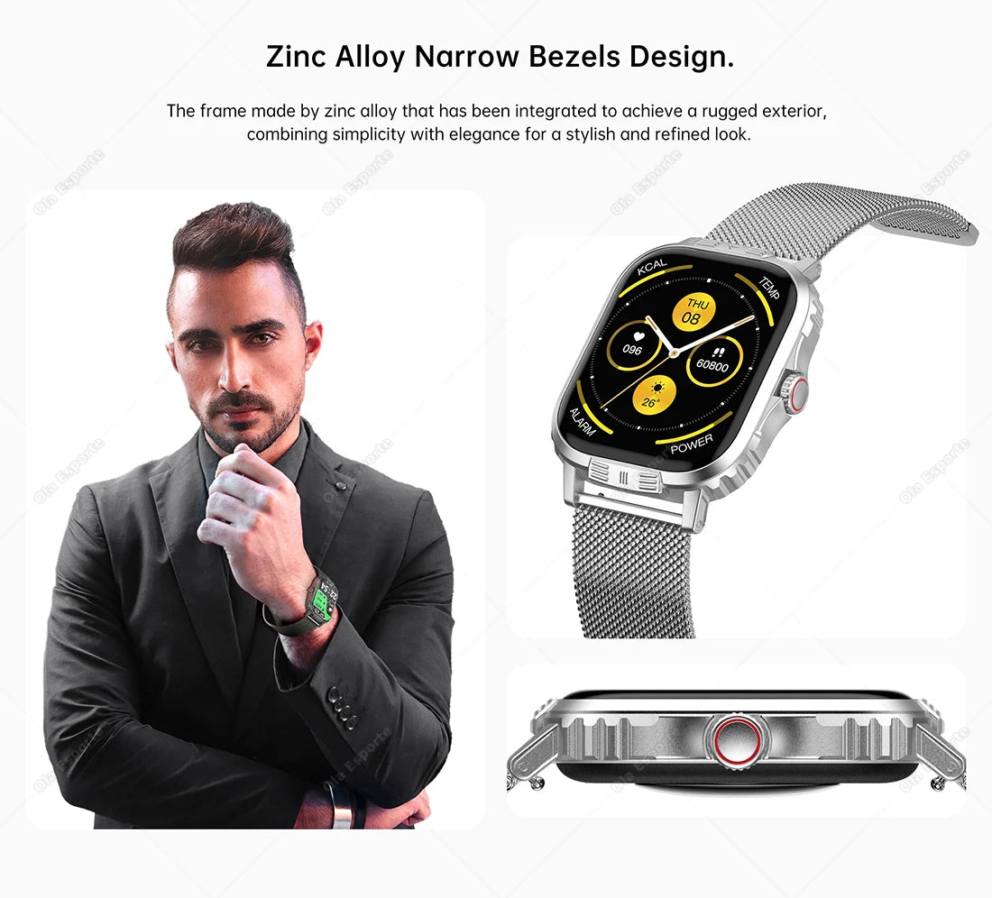 2024 Smart Watch For Men Women Heart Rate Smart Island Sports Fitness Watches Bluetooth Call Digital Smartwatch Wristwatch NEW