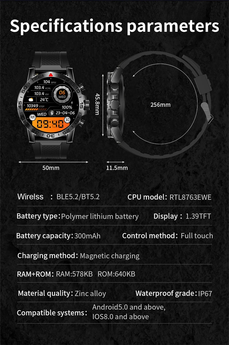 LIGE New Original Smart Watches Men Bluetooth Call Sports Fitness Woman Watch Blood Oxygen Waterproof Smartwatch For Men 2024